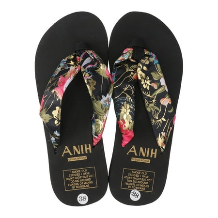 1 Pair Women s Word Slippers High Heel Wedges Casual Travel Simple Beach Shoes Bohemian Outgoing Sandals Slippers Size 38 (Black)
1 Pair Women s Word Slippers High Heel Wedges Casual Travel Simple Beach Shoes Bohemian Outgoing Sandals Slippers Size 38 (Black)