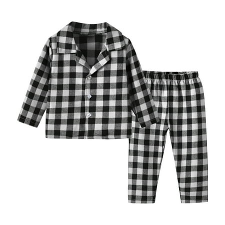 Edvintorg Kids Cotton Pajamas Winter Clearance Toddler Baby Boys Girls Plaid Print Long Sleeved Home Wear Lounge Sets Fall Clothes Suit 3Months-12Years Childrens Pajamas
Edvintorg Kids Cotton Pajamas Winter Clearance Toddler Baby Boys Girls Plaid Print Long Sleeved Home Wear Lounge Sets Fall Clothes Suit 3Months-12Years Childrens Pajamas