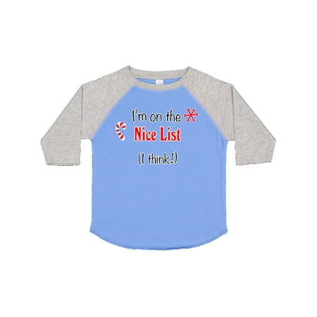 Inktastic I m on the Nice List (I think!) with Candy Cane Gift Toddler Boy or Toddler Girl T-Shirt
Inktastic I m on the Nice List (I think!) with Candy Cane Gift Toddler Boy or Toddler Girl T-Shirt
