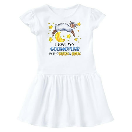 Inktastic I Love my Godmother to the Moon and Back Cute Sheep Gift Toddler Girl Dress
Inktastic I Love my Godmother to the Moon and Back Cute Sheep Gift Toddler Girl Dress