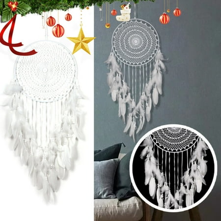 NEGJ Pure Handmade Hook Flower White Feather Pendant Wedding Scene Pendant Home TV Background Pendant
NEGJ Pure Handmade Hook Flower White Feather Pendant Wedding Scene Pendant Home TV Background Pendant