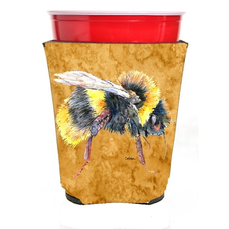 Bee on Gold Ultra Beverage Insulators for slim cans 8850MUK