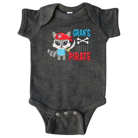 Inktastic Gran s Little Pirate Cute Raccoon with Sword Gift Baby Boy or Baby Girl Bodysuit
Inktastic Gran s Little Pirate Cute Raccoon with Sword Gift Baby Boy or Baby Girl Bodysuit