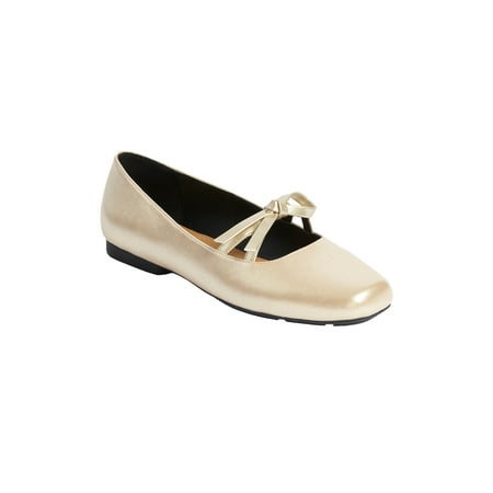 Comfortview Women s Wide Width The Emili Ballet Flat