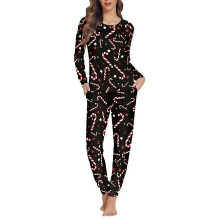 Suhoaziia Pajama Sets for Women Soft Casual Sleep Set Comfortable Breathable Daily Wear Size 3XL Stretchy Long Pajama Pant Long Sleeve Christmas Candy Canes Lounge Wear
Suhoaziia Pajama Sets for Women Soft Casual Sleep Set Comfortable Breathable Daily Wear Size 3XL Stretchy Long Pajama Pant Long Sleeve Christmas Candy Canes Lounge Wear