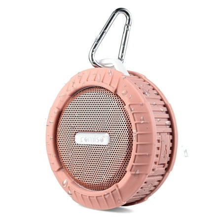 Bluetooth Speaker, Comiso (Blue Audio) Premium Bluetooth Portable Speaker Drop Protection \/ Water resistant Build with Microphone Call Wireless Shower Speaker for Outdoors - (Rose Gold) Bluetooth Speaker, Comiso (Blue Audio) Premium Bluetooth Portable Speaker Drop Protection \/ Water resistant Build with Microphone Call Wireless Shower Speaker for Outdoors - (Rose Gold)