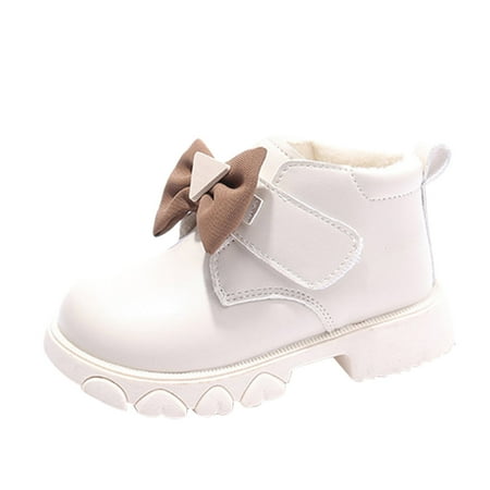 Children Boots Fashion Winter Boys Girls Ankle Boots Thick Soles Flat Bottoms Non-Slip Plush Warm Hook Loop Colorblock Bowknot
Children Boots Fashion Winter Boys Girls Ankle Boots Thick Soles Flat Bottoms Non-Slip Plush Warm Hook Loop Colorblock Bowknot