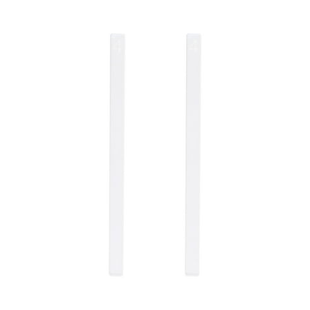 2Pcs Cookie Balance Rulers Cookie Thickness Rulers Cookie Levelers (Transparent)