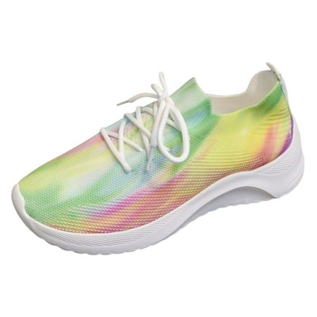 MIASHUI Womens Sneakers Flyweaving Mesh Sports Casual Socks Shoes Breathable Lightweight Running Shoes Sneakers Casual Shoes Casual Sneakers for Women Green 8
MIASHUI Womens Sneakers Flyweaving Mesh Sports Casual Socks Shoes Breathable Lightweight Running Shoes Sneakers Casual Shoes Casual Sneakers for Women Green 8