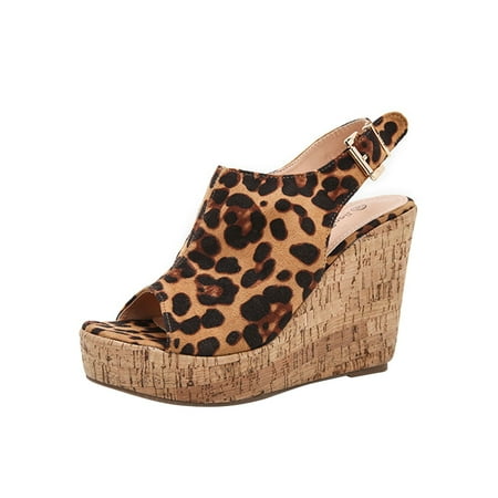 Lhked Women Shoes Casual Peep Toe Wedges Super High Heels Buckle Strap Sexy Leopard Sandals Summer Comfort Sandals Mother s Day Gifts& Yellow
Lhked Women Shoes Casual Peep Toe Wedges Super High Heels Buckle Strap Sexy Leopard Sandals Summer Comfort Sandals Mother s Day Gifts& Yellow