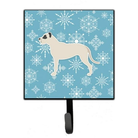 Winter Snowflake Dogo Argentino Leash or Key Holder
