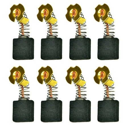 8PCS Carbon Brush Set For Ridgid 0502025007 614367-00 Ryobi Bt 1-D04