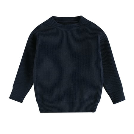 Children s Sweater Infant s Low Collar Solid Color Pullover Striped Long Sleeve Top
Children s Sweater Infant s Low Collar Solid Color Pullover Striped Long Sleeve Top