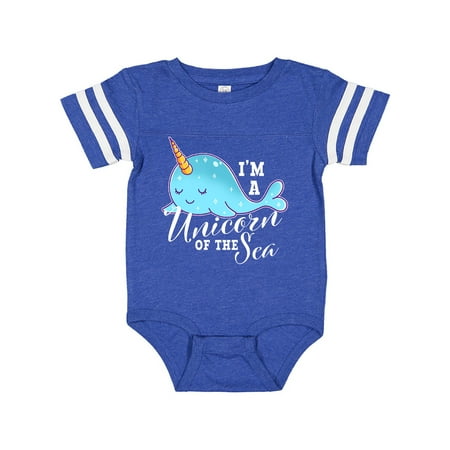 Inktastic Cute Narwhal I m a Unicorn of The Sea Gift Baby Girl Bodysuit