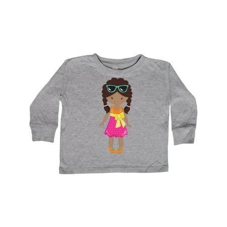 Inktastic African American Girl Fashion Girl Pink Skirt Gift Toddler Toddler Girl Long Sleeve T-Shirt
Inktastic African American Girl Fashion Girl Pink Skirt Gift Toddler Toddler Girl Long Sleeve T-Shirt