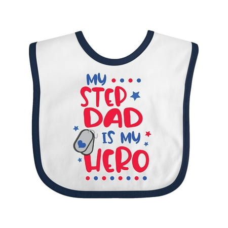 Inktastic Memorial Day My Step Dad is My Hero Gift Baby Boy or Baby Girl Bib
Inktastic Memorial Day My Step Dad is My Hero Gift Baby Boy or Baby Girl Bib
