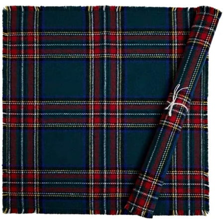 Christmas Placemat Welsh Reindeer Series Dark Green Plaid Wool Decorative Table Cloth Napkin Set of 2 Pack 45x45cm
Christmas Placemat Welsh Reindeer Series Dark Green Plaid Wool Decorative Table Cloth Napkin Set of 2 Pack 45x45cm