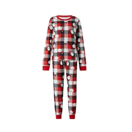 Wassery Christmas Parent Child Pajamas Set Family Matching Sleepwear Christmas Long Sleeve Plaid Cartoon Santa Tops Long Pants Baby Romper Men Women Kids Baby Holiday Nightwear Party Set
Wassery Christmas Parent Child Pajamas Set Family Matching Sleepwear Christmas Long Sleeve Plaid Cartoon Santa Tops Long Pants Baby Romper Men Women Kids Baby Holiday Nightwear Party Set