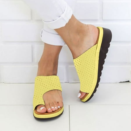 LoyisViDion Clearance Sandals for Women Women Dressy Comfy Platform Casual Shoes Summer Beach Travel Slipper Flip Flops Special offers Yellow 8
LoyisViDion Clearance Sandals for Women Women Dressy Comfy Platform Casual Shoes Summer Beach Travel Slipper Flip Flops Special offers Yellow 8