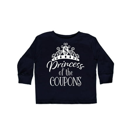 Inktastic Princess of the Coupons Crown in White Gift Toddler Boy or Toddler Girl Long Sleeve T-Shirt 
Inktastic Princess of the Coupons Crown in White Gift Toddler Boy or Toddler Girl Long Sleeve T-Shirt