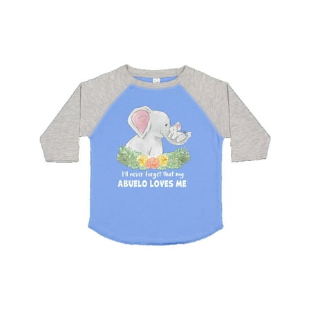 Inktastic I ll Never Forget That my Abuelo Loves Me Cute Elephants Gift Toddler Boy or Toddler Girl T-Shirt
Inktastic I ll Never Forget That my Abuelo Loves Me Cute Elephants Gift Toddler Boy or Toddler Girl T-Shirt