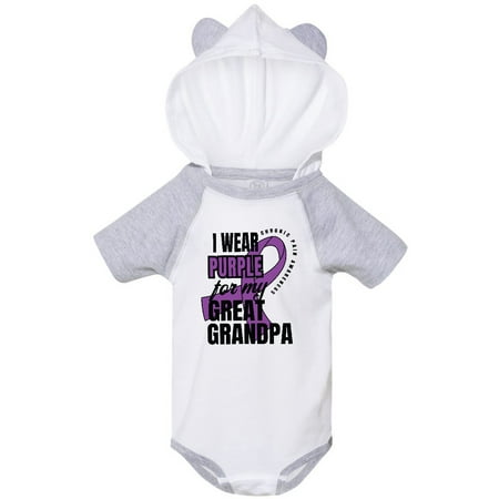 Inktastic Chronic Pain I Wear Purple For My Great Grandpa Gift Baby Boy or Baby Girl Bodysuit
Inktastic Chronic Pain I Wear Purple For My Great Grandpa Gift Baby Boy or Baby Girl Bodysuit
