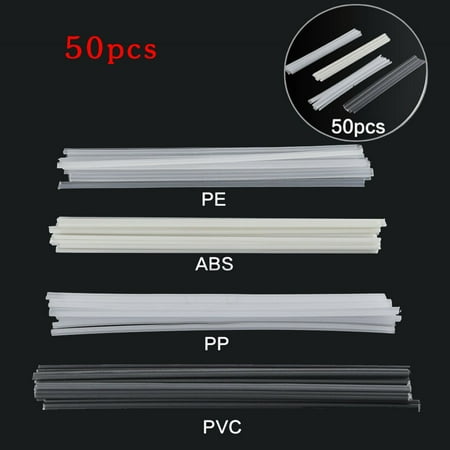 50Pcs PVC ABS PP PE Plastic Welding Rod Electrode For Plastic Welder Tool