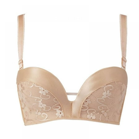 Comfort Ladies Sexy Lace Bras Push Up Padded Invisible Bralette Underwear Female Strapless Brassoeres Skin Color 36B
Comfort Ladies Sexy Lace Bras Push Up Padded Invisible Bralette Underwear Female Strapless Brassoeres Skin Color 36B