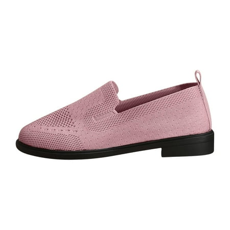 TUOBARR Flat Shoes for Women Womens Multicolor Round-Toe Flats Shoes Lightweight Soft Sneakers Casual Shoe Pink
TUOBARR Flat Shoes for Women Womens Multicolor Round-Toe Flats Shoes Lightweight Soft Sneakers Casual Shoe Pink
