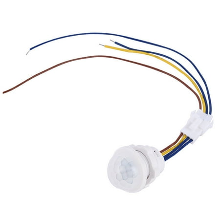 

Dosaele Light Bulb Switch Motion Sensor Light Switch AC 110V/220V Infrared PIR Motion Sensor Recessed Wall Lamp Light Bulb Switch
