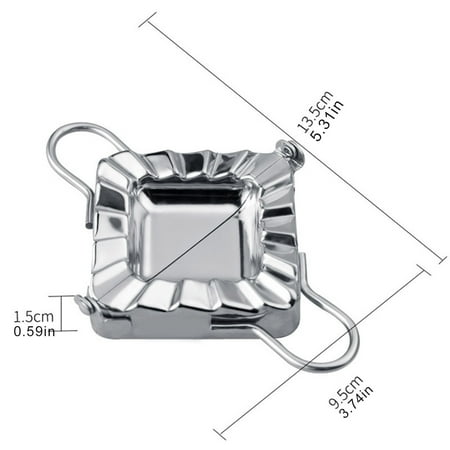 Stainless Steel Dumpling Tool Heart-shaped Creative Dumpling Mould Dumpling Skin Artifact
Stainless Steel Dumpling Tool Heart-shaped Creative Dumpling Mould Dumpling Skin Artifact