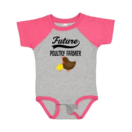 Inktastic Future Poultry Farmer Chicken Raising Gift Baby Boy or Baby Girl Bodysuit
Inktastic Future Poultry Farmer Chicken Raising Gift Baby Boy or Baby Girl Bodysuit
