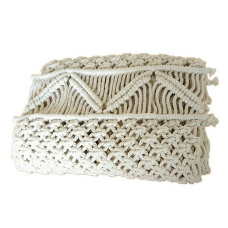 35X160CM Macrame Table Runner with Tassels Bohemian Woven Table Runner Wedding Decoration Handmade Macrame Table Runner
35X160CM Macrame Table Runner with Tassels Bohemian Woven Table Runner Wedding Decoration Handmade Macrame Table Runner