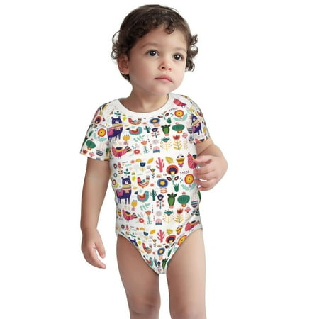 Haiem Alpaca Flower Printed Unisex-Baby Short Sleeve Onesies Bodysuits Unisex Babies Snap-Up Rompers-3 Months
Haiem Alpaca Flower Printed Unisex-Baby Short Sleeve Onesies Bodysuits Unisex Babies Snap-Up Rompers-3 Months