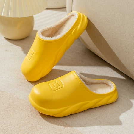 Warm Fleece Comfortable Slides Slippers Waterproof Non-slip House Shoes Couple Plush Sandals Winter
Warm Fleece Comfortable Slides Slippers Waterproof Non-slip House Shoes Couple Plush Sandals Winter