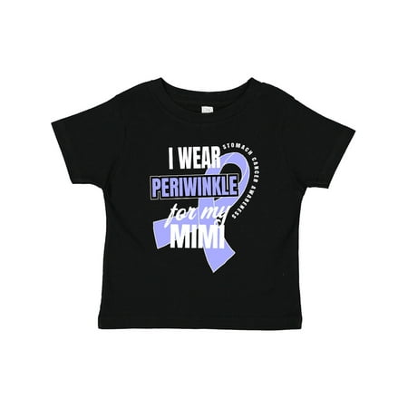 Inktastic I Wear Periwinkle for My Mimi Stomach Cancer Awareness Gift Toddler Boy or Toddler Girl T-Shirt
Inktastic I Wear Periwinkle for My Mimi Stomach Cancer Awareness Gift Toddler Boy or Toddler Girl T-Shirt