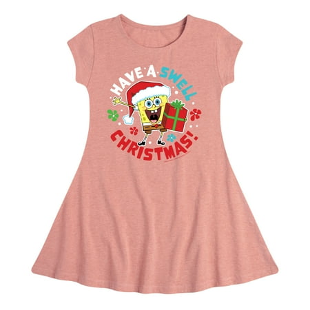 SpongeBob SquarePants - Have A Swell Christmas - Toddler And Youth Girls Fit And Flare Dress
SpongeBob SquarePants - Have A Swell Christmas - Toddler And Youth Girls Fit And Flare Dress