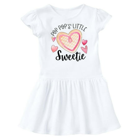 Inktastic Pop Pop s Little Sweetie with Pink Heart Cookie Gift Baby Girl Dress
Inktastic Pop Pop s Little Sweetie with Pink Heart Cookie Gift Baby Girl Dress