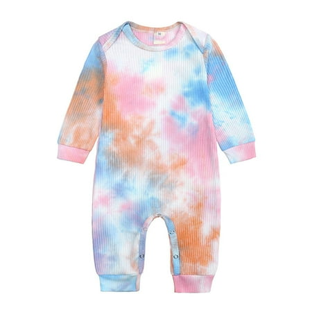 Vikakiooze Baby Girls Boys Romper Long Sleeve Tie Dyeing Ribbed Knitted Jumpsuits Clothes
Vikakiooze Baby Girls Boys Romper Long Sleeve Tie Dyeing Ribbed Knitted Jumpsuits Clothes