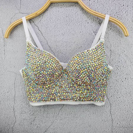 Plus size high quality handmade pearl gemstone diamond beads women s sexy bra cutout halter top bra bling bling
Plus size high quality handmade pearl gemstone diamond beads women s sexy bra cutout halter top bra bling bling