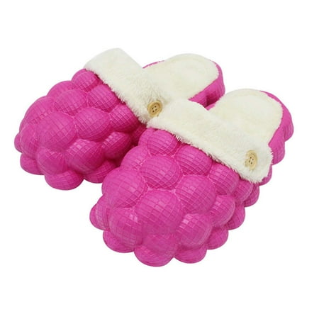Rdeuod Winter Slippers for Women Lychee Bubble Slippers Slip-On Plush Home Slippers Comfortable Memory Foam Slippers Lychee Cloud Slide Slippers Thick Bottom Slippers
Rdeuod Winter Slippers for Women Lychee Bubble Slippers Slip-On Plush Home Slippers Comfortable Memory Foam Slippers Lychee Cloud Slide Slippers Thick Bottom Slippers