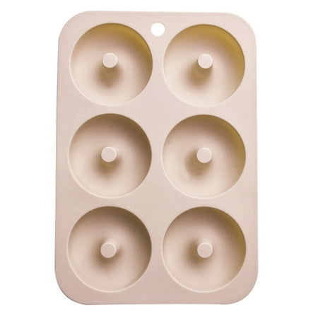 Hloma 6 Grids Donut Mold Food Grade Portable Easy-demoulding DIY Baking Tools Love Bread Candy Mold for Kitchen
Hloma 6 Grids Donut Mold Food Grade Portable Easy-demoulding DIY Baking Tools Love Bread Candy Mold for Kitchen