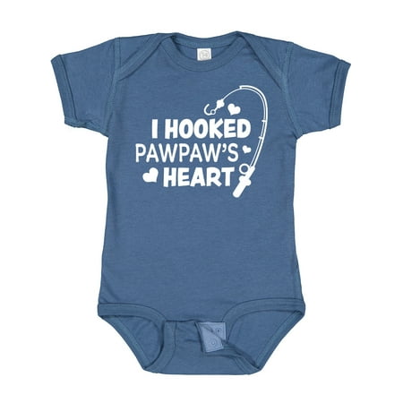 Inktastic I Hooked Pawpaw s Heart with Fishing Rod Gift Baby Boy or Baby Girl Bodysuit
Inktastic I Hooked Pawpaw s Heart with Fishing Rod Gift Baby Boy or Baby Girl Bodysuit