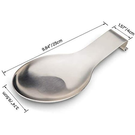 Pack Stainless Steel Spoon Rest Kitchen Spoon Utensils Ladle Holder for Stove Top
Pack Stainless Steel Spoon Rest Kitchen Spoon Utensils Ladle Holder for Stove Top