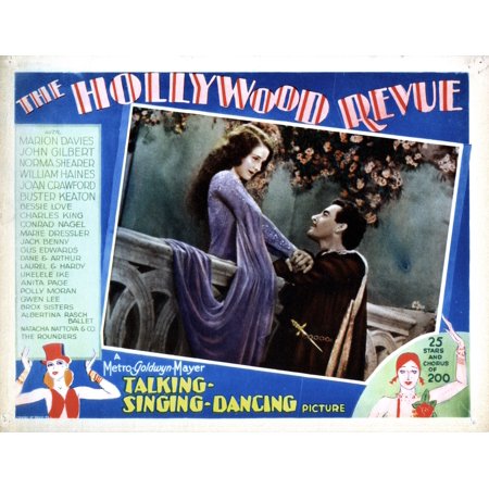 The Hollywood Revue Of 1929 Stretched Canvas - (28 x 22)