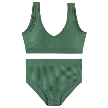 Lilgiuy Women Vest Underwear SetSteel Ringless Bra Thin Beautiful Back Mid Waist Panties Winter Clothes for 2022
Lilgiuy Women Vest Underwear SetSteel Ringless Bra Thin Beautiful Back Mid Waist Panties Winter Clothes for 2022