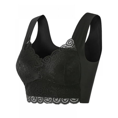 Women s Vest Style Sexy Lace Gathered Bra Underwear Thin Large Wide Shoulder Straps Bra for Mom
Women s Vest Style Sexy Lace Gathered Bra Underwear Thin Large Wide Shoulder Straps Bra for Mom