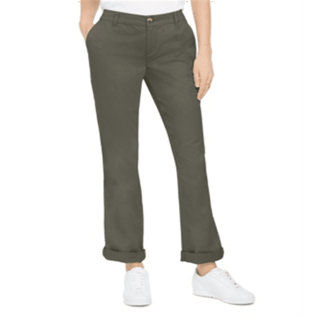 Style & Co Women s Bootcut Chino Pants Green Size 2