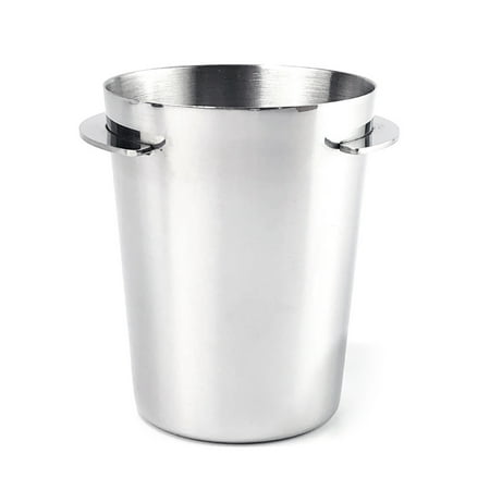 QUSENLON 53mm Caliber Metal Coffee Powder Dosing Cup Sniffing Mug Powder Feeder Part for Espresso Machine Portafilter Coffee Tamper Tool Accessories
QUSENLON 53mm Caliber Metal Coffee Powder Dosing Cup Sniffing Mug Powder Feeder Part for Espresso Machine Portafilter Coffee Tamper Tool Accessories