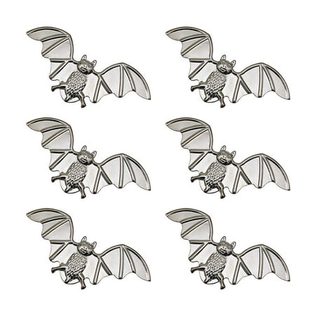 LIWEN 6Pcs/Set Exquisite Napkin Ring Creative Alloy All Match Bat Shape Napkin Holder for Home
LIWEN 6Pcs/Set Exquisite Napkin Ring Creative Alloy All Match Bat Shape Napkin Holder for Home
